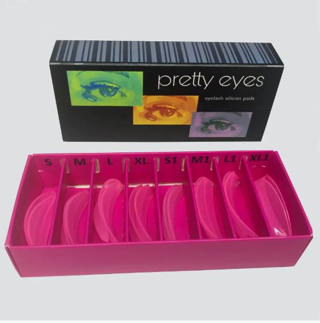 Набор валиков розовых для ламинирования ресниц Pretty eyes Classic